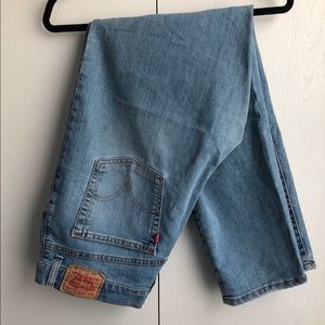 VINTAGE LEVI’S 512 LIGHT WASH DENIM JEANS